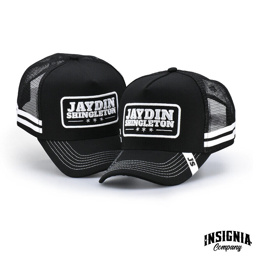 Jaydin Shingleton black trucker cap